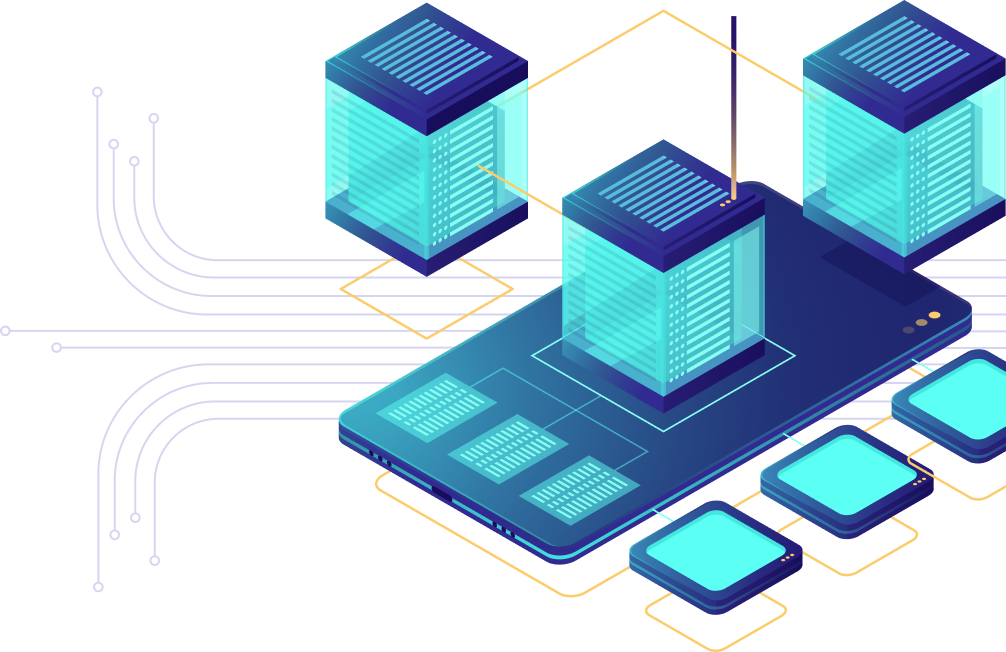 Digital infrastructure visual